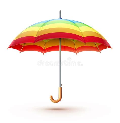 Umbrella Stock Vector Illustration Of Rainy Color Open 19207473