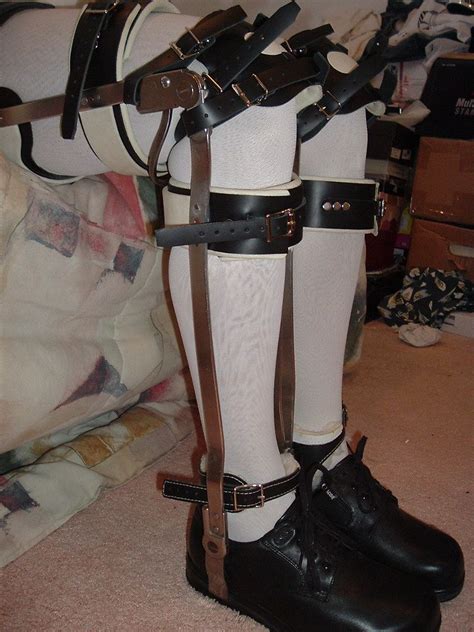 Full Thigh Rear Band Double Buckled Kafo Leg Braces Leg Braces Thighs Thigh Bands