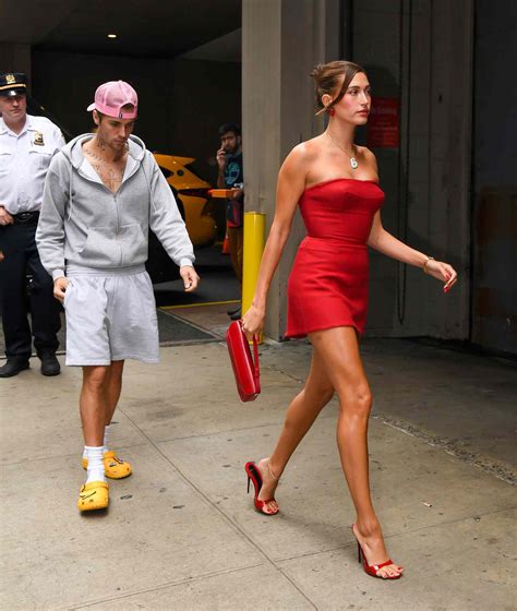 Hailey And Justin Bieber Wore Two Very Different Outfits To The Same Event