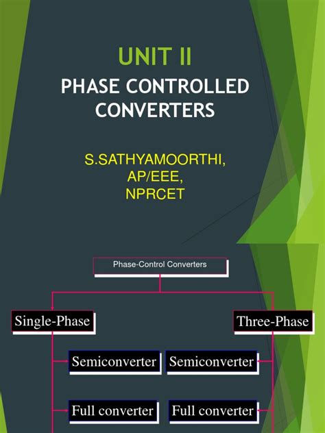 Dual Converter | PDF | Rectifier | Electrical Equipment