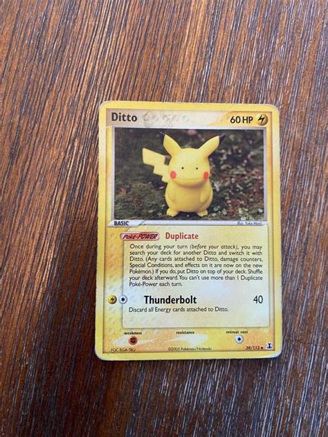 Ditto Pikachu Ex Delta Species Kaufen Auf Ricardo