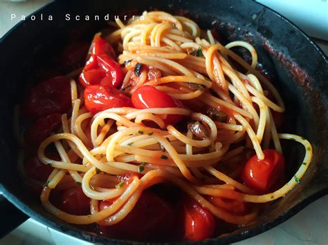 Spaghetti Alla Calabrese Blog Di Unavitaincucina Spaghetti Alla Calabrese