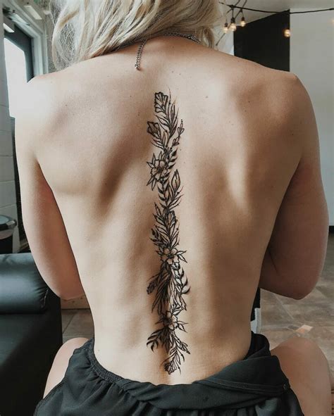 Flower Spine Tattoo Ideas That Will Blow Your Mind