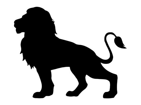 Lion Silhouette 3 SVG Lion Svg Lion Clipart Lion Files for - Etsy Canada