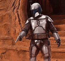 Jango Fett Star Wars Bounty Hunter GIF - Jango Fett Star Wars Bounty ...