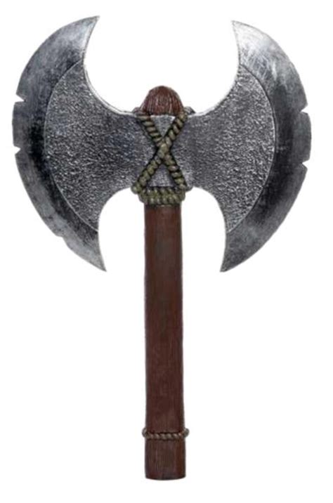 barbarian hand axe medieval props  play weapons  costume shoppe