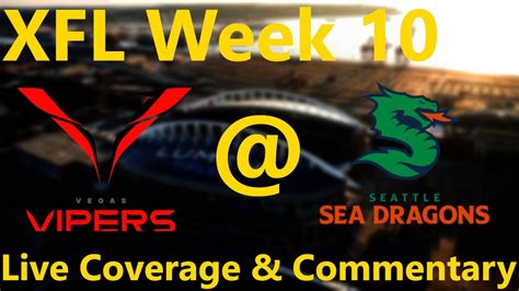 Battlehawks Or Sea Dragons Who Stands Xfl Week Vegas Vipers Vs