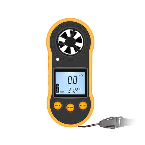 Wind Gauges Handhled Anemometer Measuring Wind Chill Temperature Speed ...