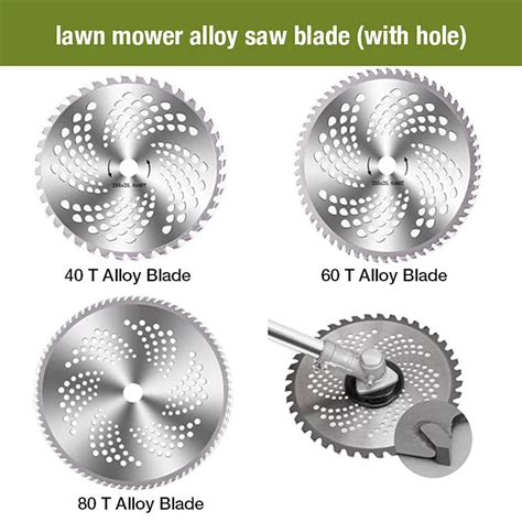 Lawn mower alloy saw blade (40 teeth, 60 teeth, 80 teeth)