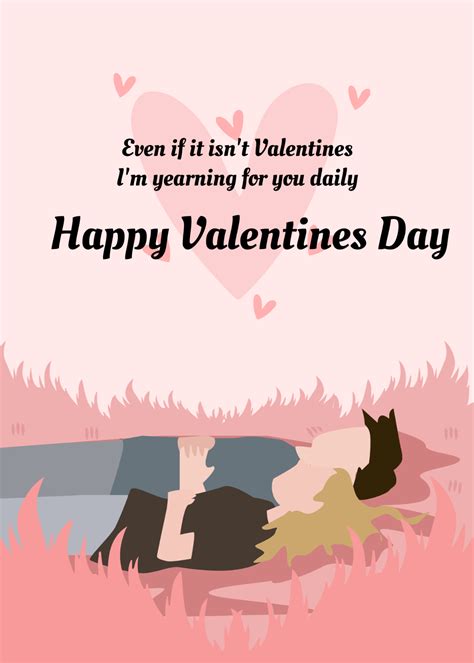 Free Valentine S Day Greeting Template Edit Online And Download