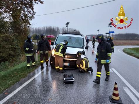 Scontro Tra Mezzi A Bertiolo Tre Feriti