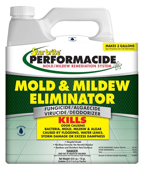 STAR BRITE Mold Mildew Eliminator Killer 3 Pack Gallon Kit Walmart