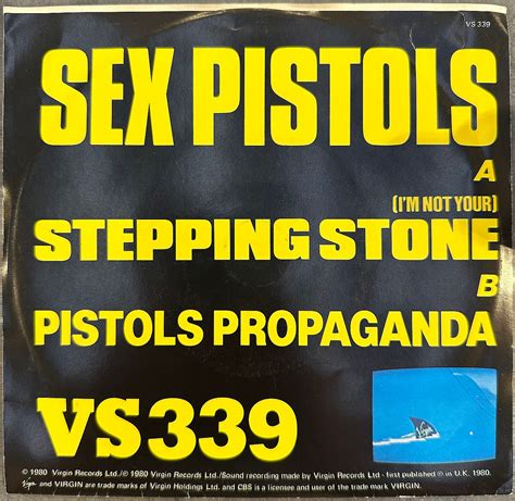 Sex Pistols I M Not Your Stepping Stone 7 Single Vinyl Used Rockaway Records Australia