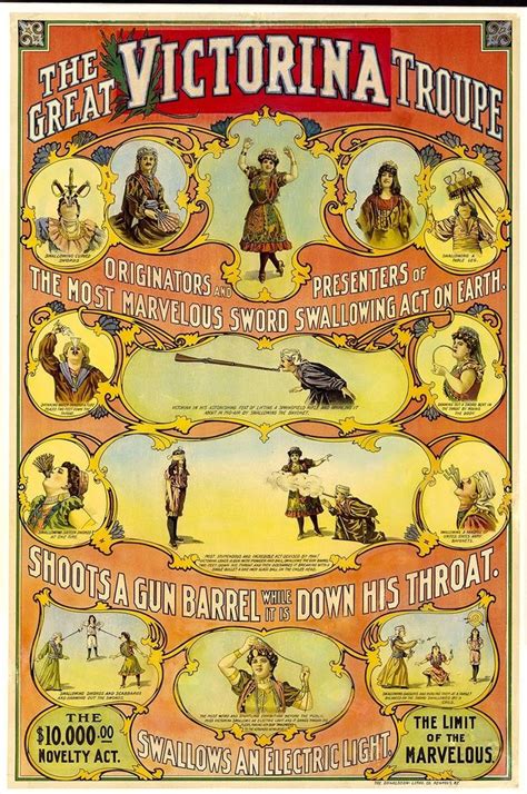 Vintage Circus Posters Vintage Circus Posters Circus Poster Vintage