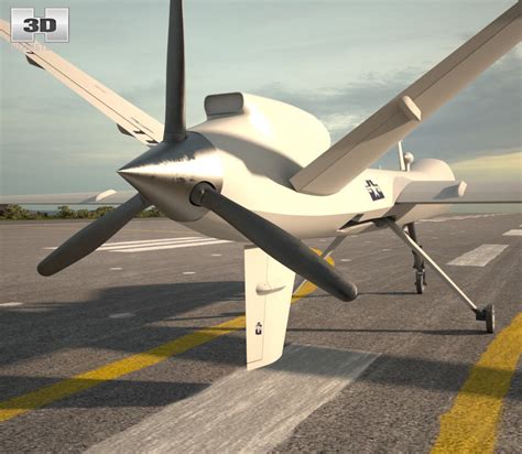 General Atomics MQ-9 Reaper 3D model - Aircraft on Hum3D