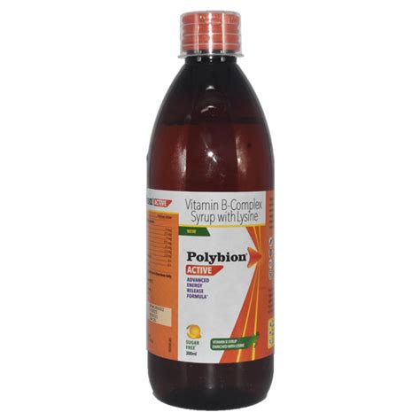 Buy Polybion Active Sugar Free Mango Flavour Syrup Ml Online At Upto