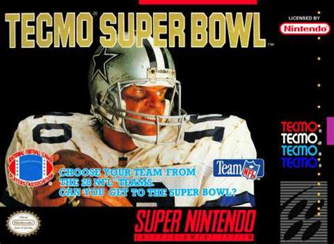 Tecmo Super Bowl (Game) - Giant Bomb