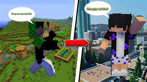 MINECRAFT QISHLOQDAN SHAHARGA KO CHIB KETDIM ALIGARX VA MEN 3 QISM