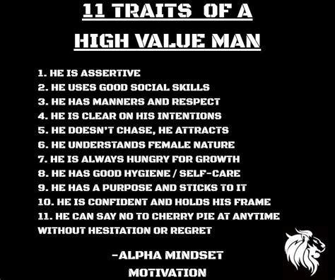 Alpha Mindset Motivations Instagram Post A Handful Of Traits A High