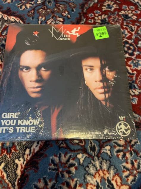 Milli Vanilli Girl You Know Its True 12 Vinyl Lp Maxi Single Vg To