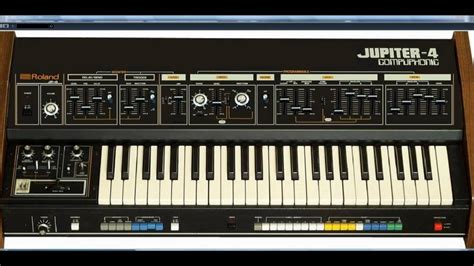 Free Roland Jupiter 4 Analog Synthesizer VST Emulation YouTube