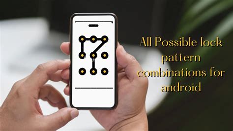 All Possible lock Pattern Combinations for Android