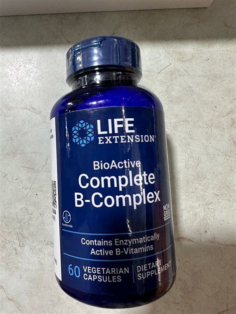 Life extension BioActive Complete B Complex 健康及營養食用品 健康補充品 健康補充品