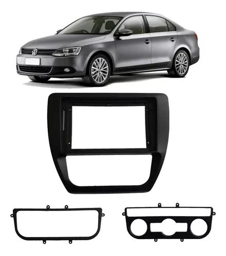 Moldura Multimidia 9 Polegadas Vw Jetta 2012 A 2018