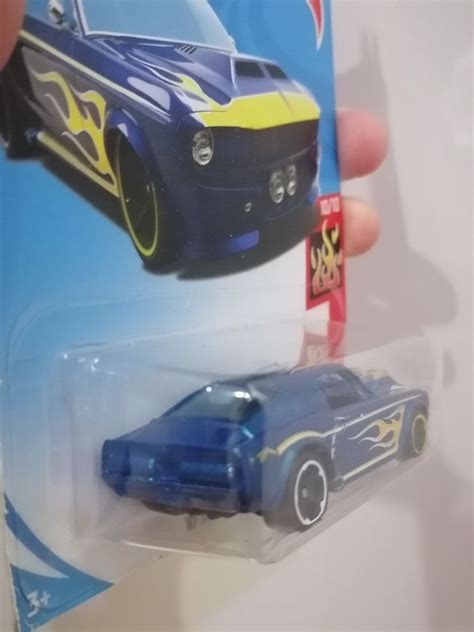 Hot Wheels Hw Flames Shelby Gt Metalflake Blue