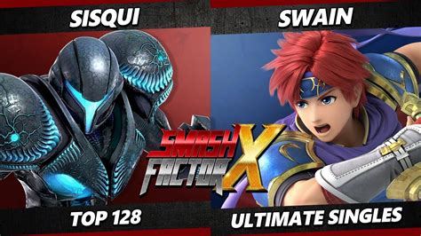 Smash Factor X Sisqui Dark Samus Vs Swain Roy Smash Ultimate