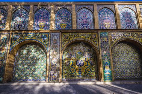 Golestan Palast In Teheran Redaktionelles Stockfotografie Bild Von