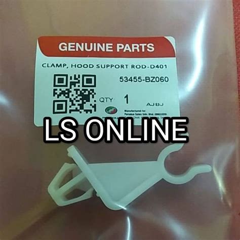 Original Perodua Myvi Lagi Best Alza Bonnet Stand Clip Shopee Malaysia