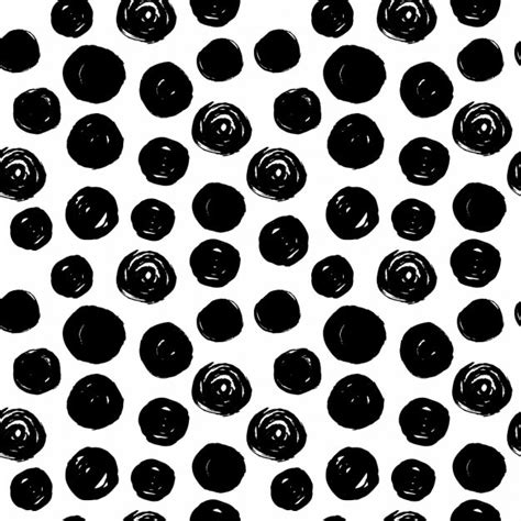 Free Vector | Hand painted dot pattern