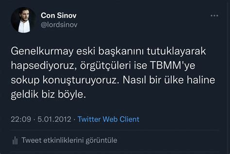 Con Sinov on Twitter RT lordsinov Bak sen şu işe ya