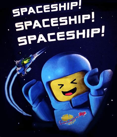 Lego Movie - Benny - Spaceship! Spaceship! Spaceship! | Lego movie ...