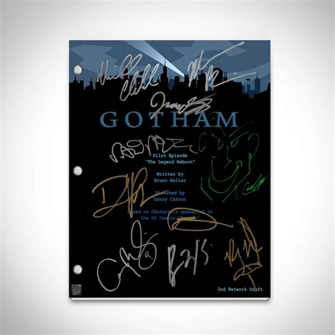 Gotham Pilot Script Limited Signature Edition | RARE-T