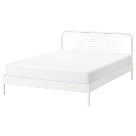 NESTTUN bed frame, white/Luröy, 160x200 cm - IKEA