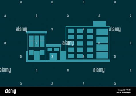 Resumen de arquitectura urbana moderna ciudad ilustración Fotografía de