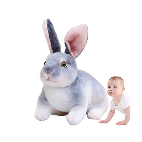 Holdes Lapin En Peluche Petit Lapin En Peluche Assis Et Debout An