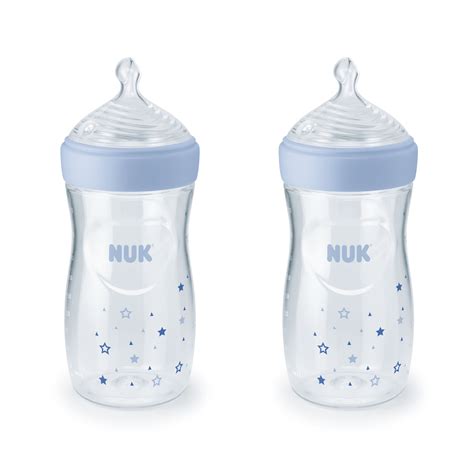 Nuk Simply Natural With Safetemp 9 Oz 2 Pack Boy