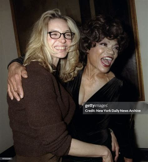 Eartha Kitt Gets A Hug From Her Daughter Kitt After Eartha S News Photo Getty Images