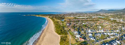 Woonona from Above, Northern Illawarra (AC113R) - Kramer Photography