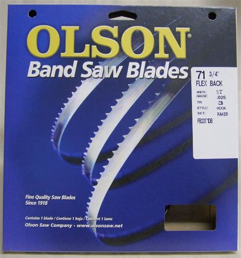 70" Band Saw Blades - Replacement Band Saw Blades - Mike's Tools