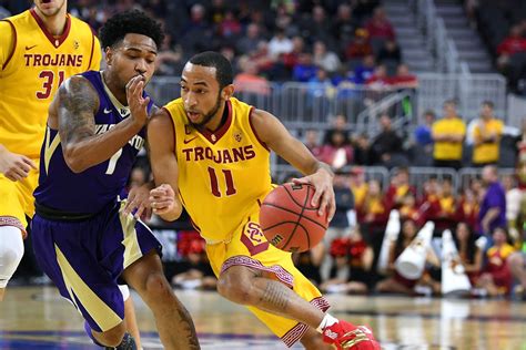 Usc Trojans Basketball Defeats The Washington Huskies 78 73 To Advance