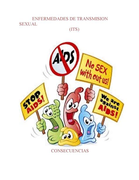 Enfermedades De Transmision Sexualidad Dibujos