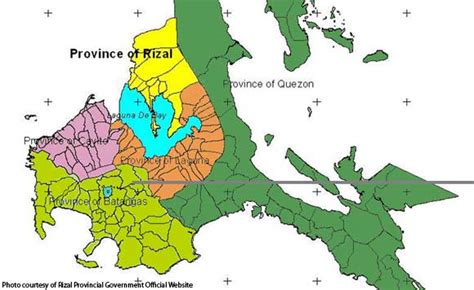 Calabarzon Physical Map