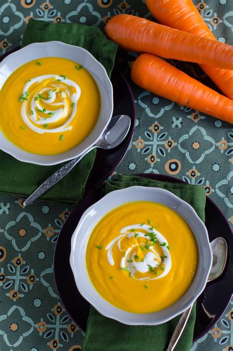 Spicy Roasted Butternut Squash And Carrot Soup Go Go Go Gourmet