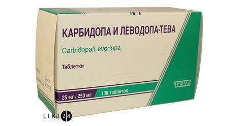 Карбидопа и леводопа – инструкция, цена в аптеках Украины, применение