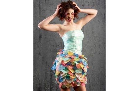 10 Weird Dresses Made From Recycled Materials