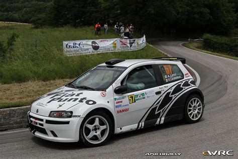 Lenzi Andrea Carabellese Riccardo Fiat Punto Kit Car Rally Degli